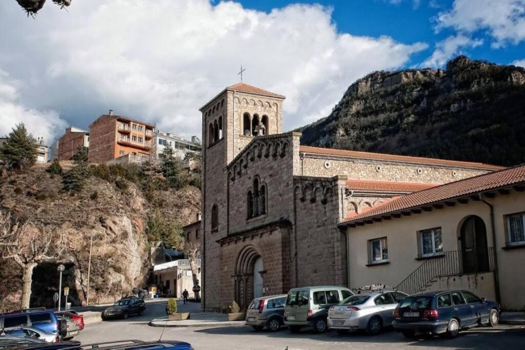 Cal Cinto - Apartamento Rustico Y Renovado 7P Guardiola de Berga Dış mekan fotoğraf