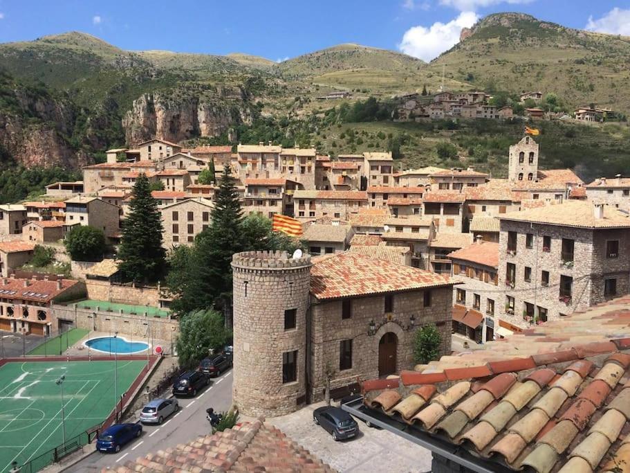 Cal Cinto - Apartamento Rustico Y Renovado 7P Guardiola de Berga Dış mekan fotoğraf