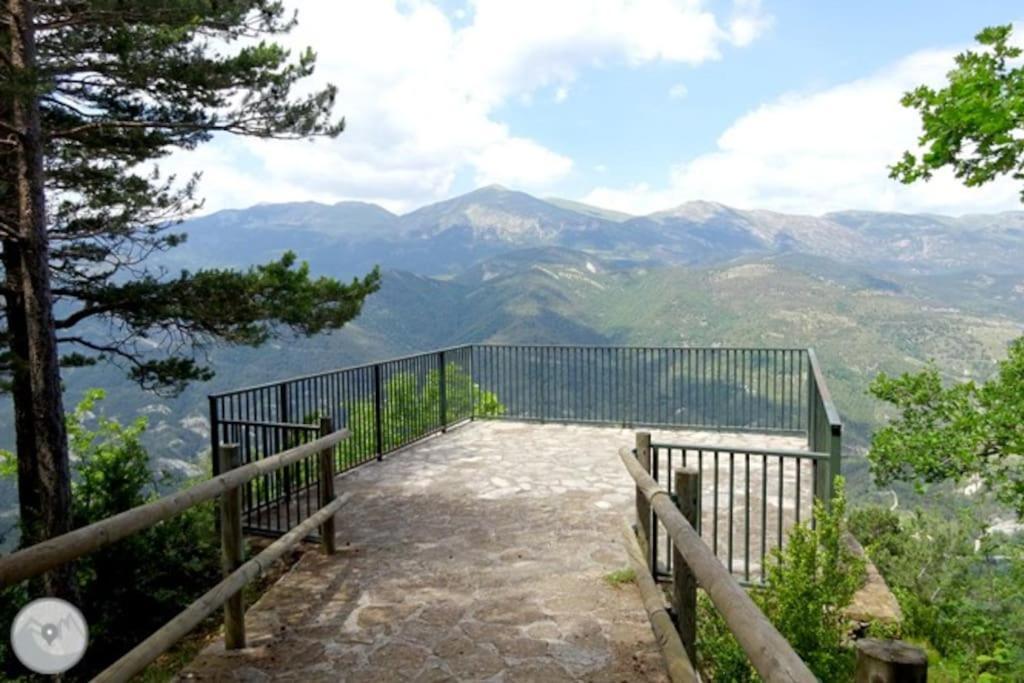 Cal Cinto - Apartamento Rustico Y Renovado 7P Guardiola de Berga Dış mekan fotoğraf